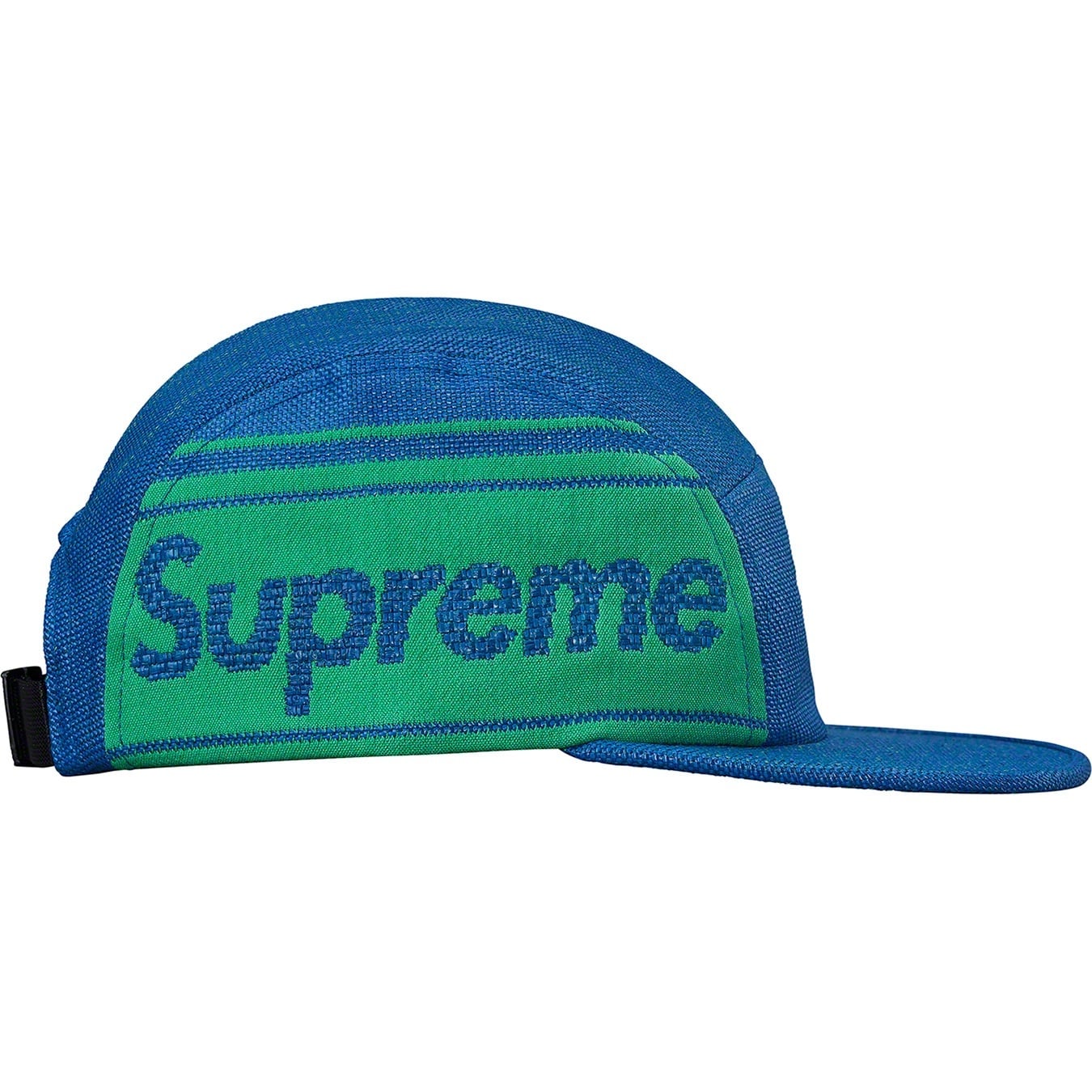 Raffia Woven Logo Camp Cap view 5